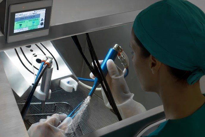 Pre-cleaning: can we do better? Discover BICARmed: the new Cleaning System using Sodium Bicarbonate that improves RMDs reprocessing performances